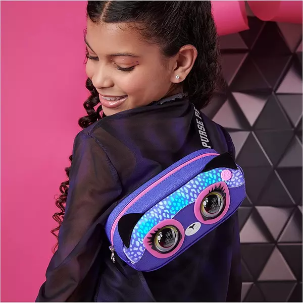 carteras y maletas - Riñonera Canguro Purse Bolso Interactivo Sonidos Luces Niñas 2