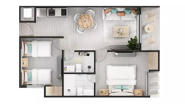 casas vacacionales y villas - Complejo Turistico de Apartamentos Hoteleros en Punta Cana  9