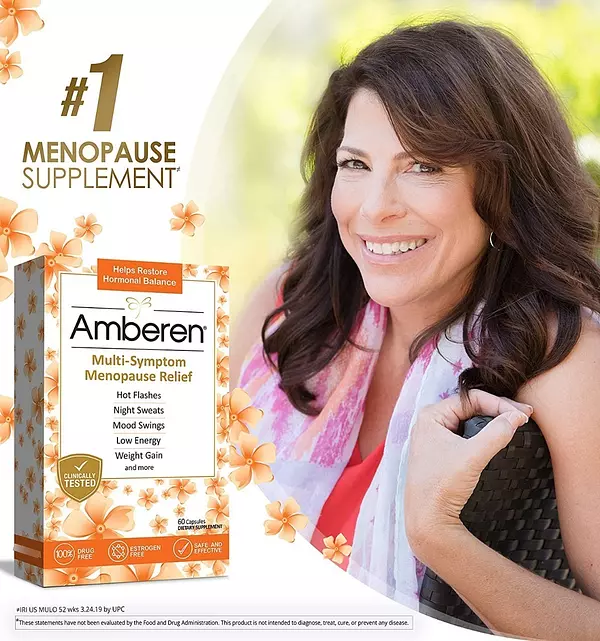 Salud y Equipamiento Médico - Amberen Alivio De La Menopausia Equilibrio Hormonal, 120 Cap 4