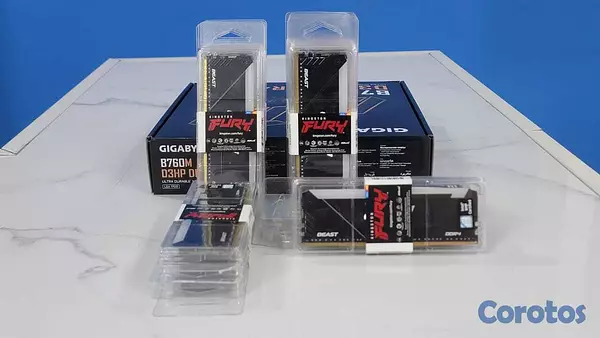 accesorios para electronica - Memoria Ram Ddr4 KINGSTON Fury RGB 8GB 3200MHZ 2