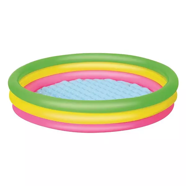 herramientas, jardines y exterior - PISCINA 3 ANILLOS DE COLORES BESTWAY 1.52M X 30CM 1