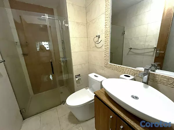 apartamentos - Apartamento Alquiler Piantini Amueblado DOS Habita 15