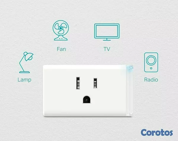 otros electronicos - Conector de corriente enchufe wifi, encienda y apague cualquier aparato 2
