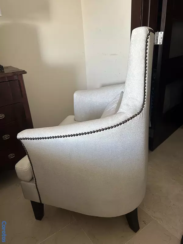 decoración y accesorios - Sillón color blanco 2