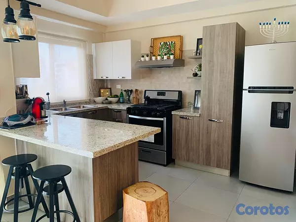 apartamentos - Apartamento amueblado en alquiler en Serralles, áreas sociales 8