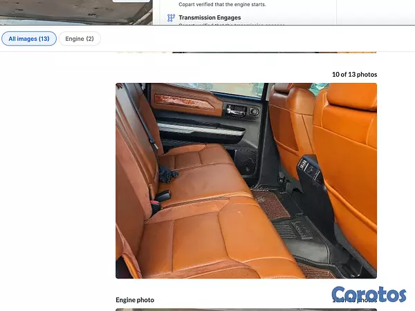 repuestos - MOTOR TOYOTA TUNDRA 2018 (5.7L V8) – ¡Probado y Garantizado! 10