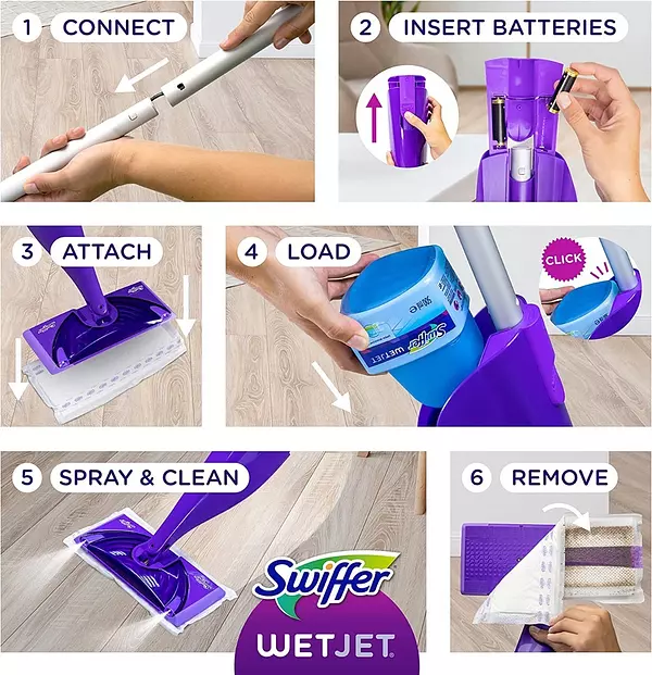 decoración y accesorios - Repuestos Swiffer Para Suelos De Madera 5