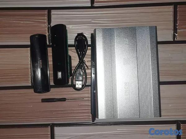 otros electronicos - Enclosure caja de disco duro externo de 3.5 a USB  de 2.0 5