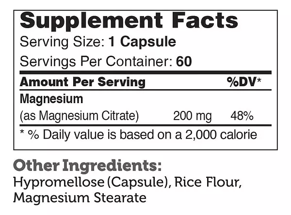 Salud y Equipamiento Médico - Citrato De Magnesio 200mg Zahle - - Unidad A $1208 2