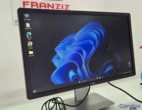 computadoras y laptops - Monitor Dell 24 Pulg full 1080p hdmi  Pantalla giratoria usb  2