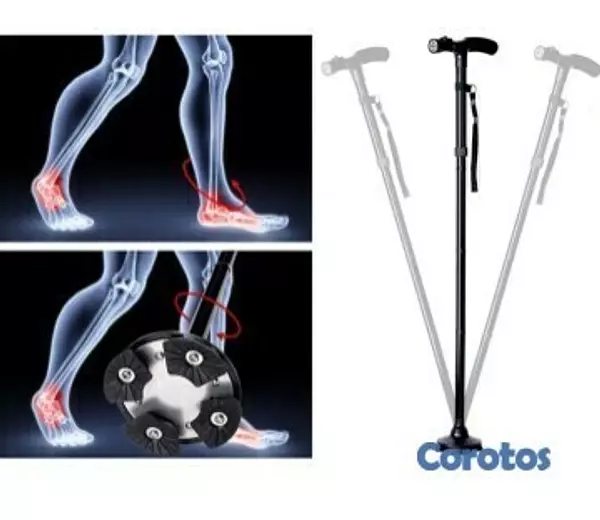 salud y belleza - Bastones de aluminio con Luces Led 2