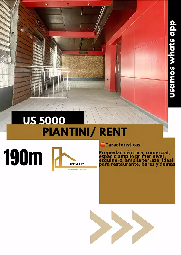 oficinas y locales comerciales - Local en Piantini Primer nivel 1