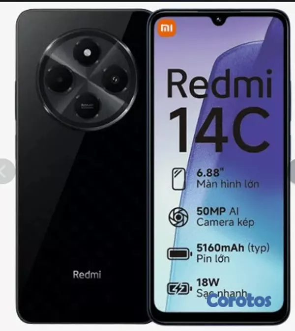 celulares y tabletas - Smartphone Xiaomi Redmi 14C 8GB RAM + 128GB  2