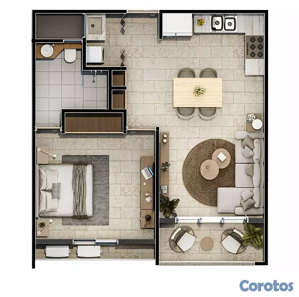 apartamentos - Brisas de las Colinas Santiago 3