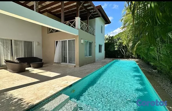 casas vacacionales y villas - Villa de lujo amueblada en alquiler en Punta Cana 6