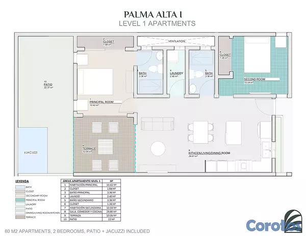 apartamentos - Tu Hogar en el Paraíso | Apto 2 Hab. + Jacuzzi | B 11