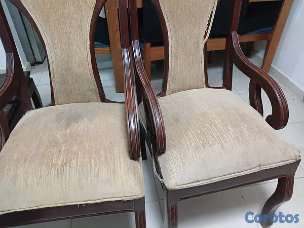 muebles y colchones - Silla de caoba  2