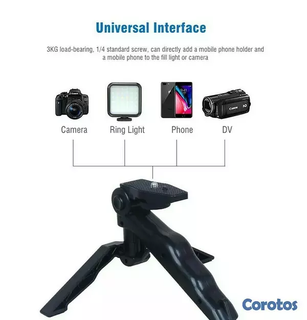 camaras y audio - Kit de video making AY-49 de 3 luces ideal para podcast y videos 5