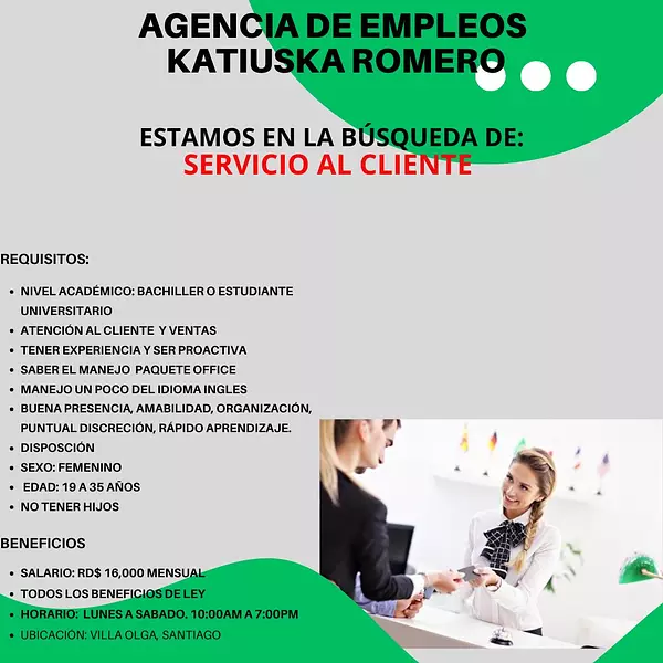 empleos disponibles - Empleos varios 1