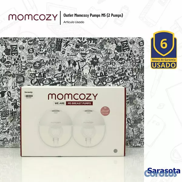 cuidado y nutricion - Outlet Momcozy Pumps M5 (2 Pumps) 3