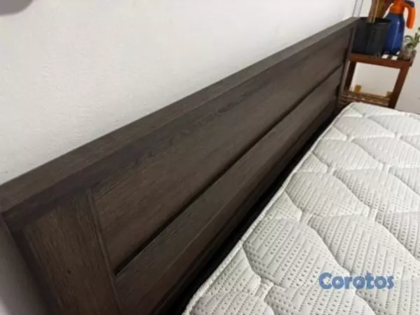 muebles y colchones - Colchon y base de cama QUEEN  3