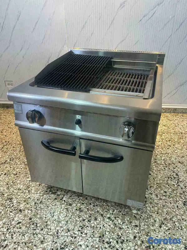 equipos profesionales - Estufa parrilla grill de gas parrillada carnes 3