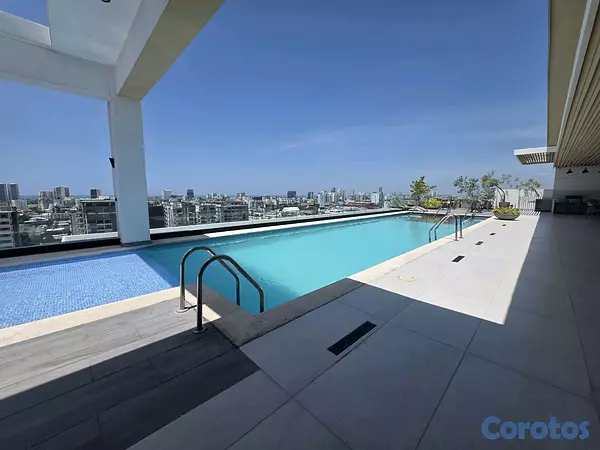 apartamentos - Apartamento en alquiler amueblado, Evaristo Morales! 17