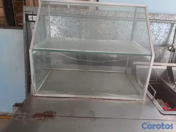 equipos profesionales - Carrito de comida con vitrina 3