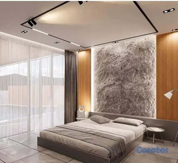 casas - En la segunda línea de playa,villa está casi lista con un apartamento extra  2
