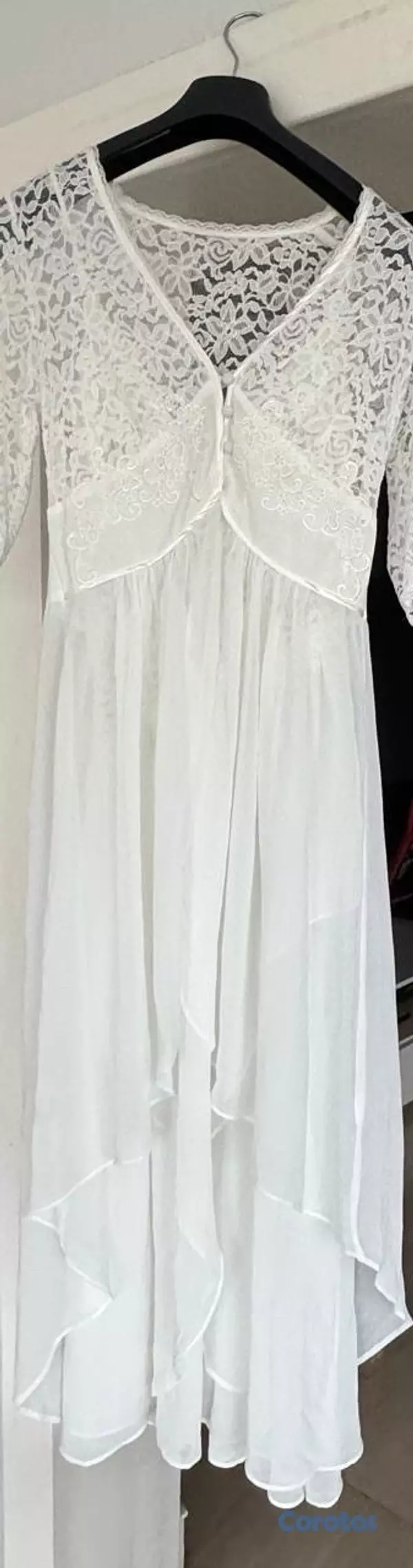 ropa para mujer - Conjunto (camiseta y bata) para noche de boda o foto sección.  7