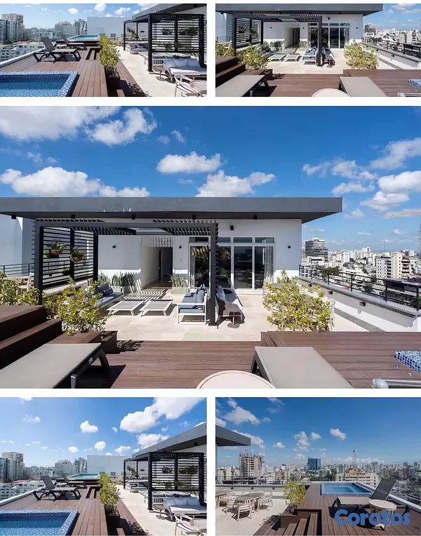 apartamentos - Alquiler Apartamento en Piantini -Exclusivo- Contrato 1 año - 1 Habitación  11