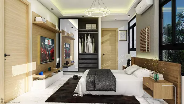 casas vacacionales y villas - VILLAS EN BOCA CHICA DE 2 Y 3 HABITACIONES 1764 6