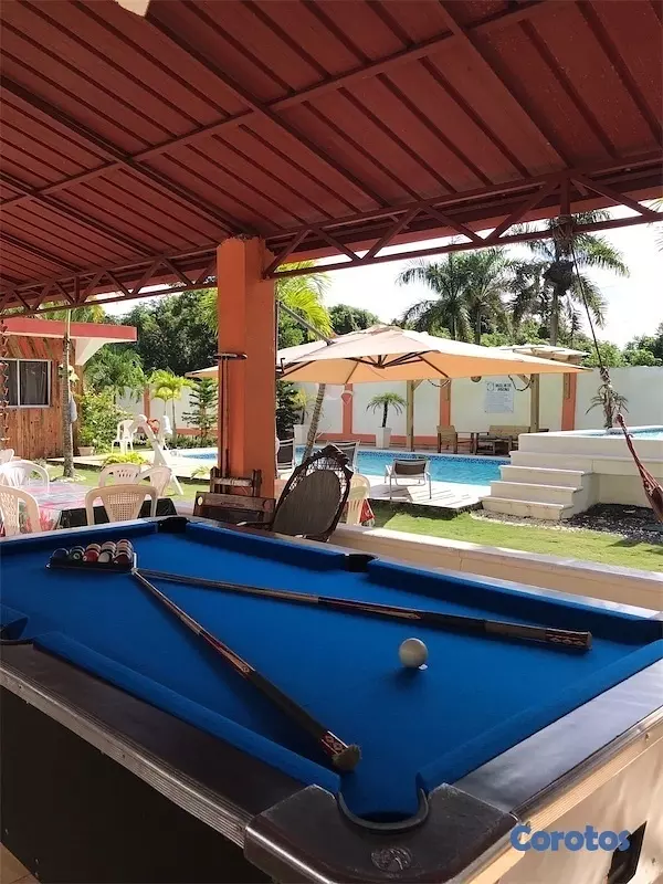 casas vacacionales y villas - Venta de 2 villas en vacacional Matua Pedro brand con piscina y Jacuzzi 1000mts  4