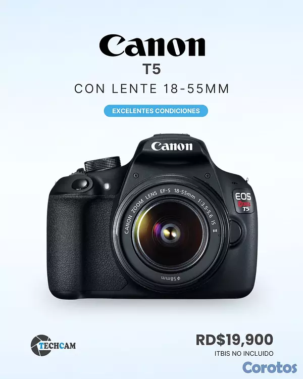 camaras y audio - CAMARAS CANON 5