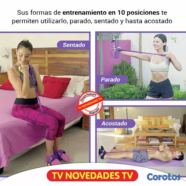 Artículos Deportivos - Ez Cise Bandas de Resistencia Multifuncionales 4