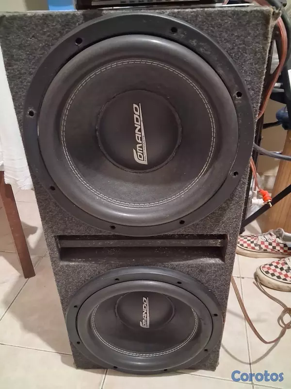 accesorios para electronica - Radio pioneer, Ecualizador clario, Bocina de bajo 1,200 comando  4