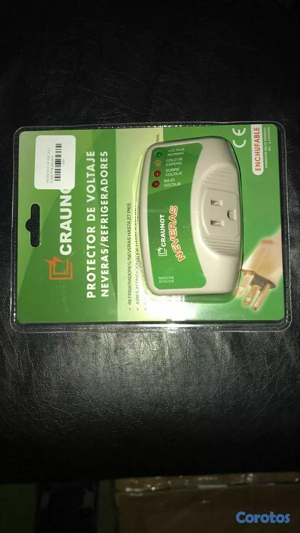 accesorios para electronica - PROTECTOR DE VOLTAJE 1 CONECTOR N004-N 2