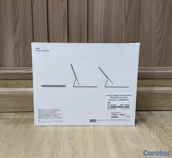 accesorios para electronica - Magic Keyboard para iPad Air 13” M2/M3 & Para las iPad Pro 12.9”  3