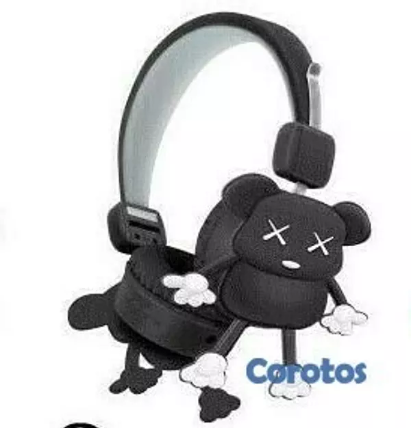 camaras y audio - Audifono inalambrico para niños y adolescentes diseño de oso. 3