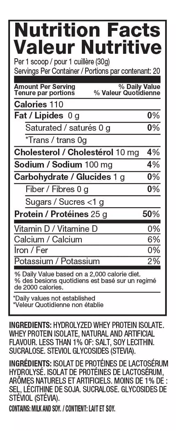 Salud y Equipamiento Médico - Proteina Iso 100 600g Vainilla 2