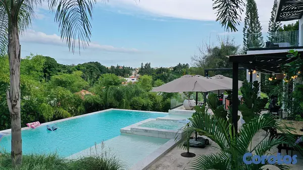 casas - Casa mansion Arroyo Hondo con patio y piscina  9