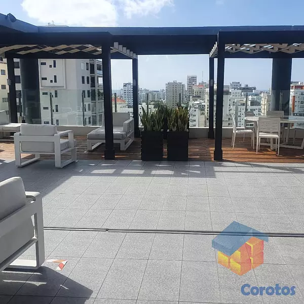 oficinas y locales comerciales - Apto. Alquiler Amueblado Piantini 9
