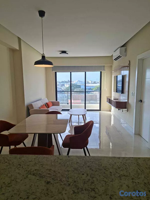 apartamentos - Se alquila apartamento de 1 habitación amueblado e 3