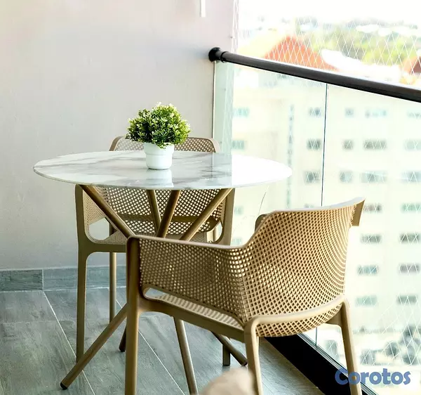 apartamentos - Apartamento amueblado en Naco · 1 hab · Aston Rubi 10