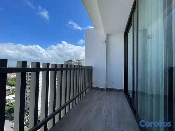 apartamentos - Apartamento de una habitacion en alquiler amueblado en Piantini 9