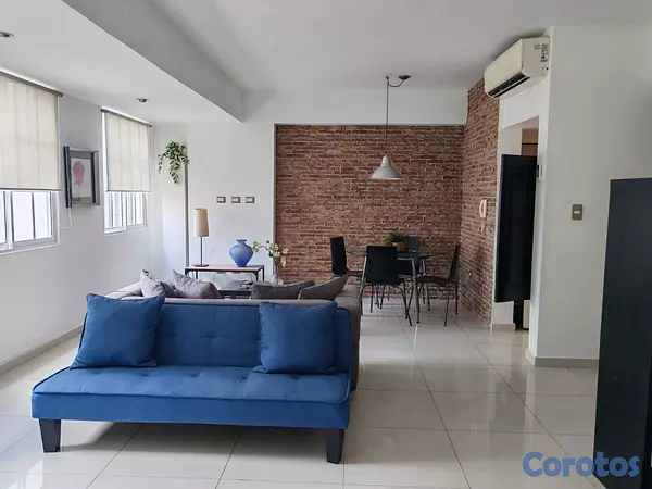apartamentos - ALQUILO APTO ESTUDIO AMUEBLADO,  57 Mts.2, 6TO PIS 2