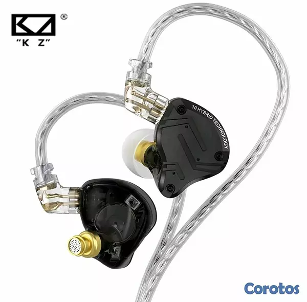camaras y audio - KZ ZS10 PRO X auricular profesional 5