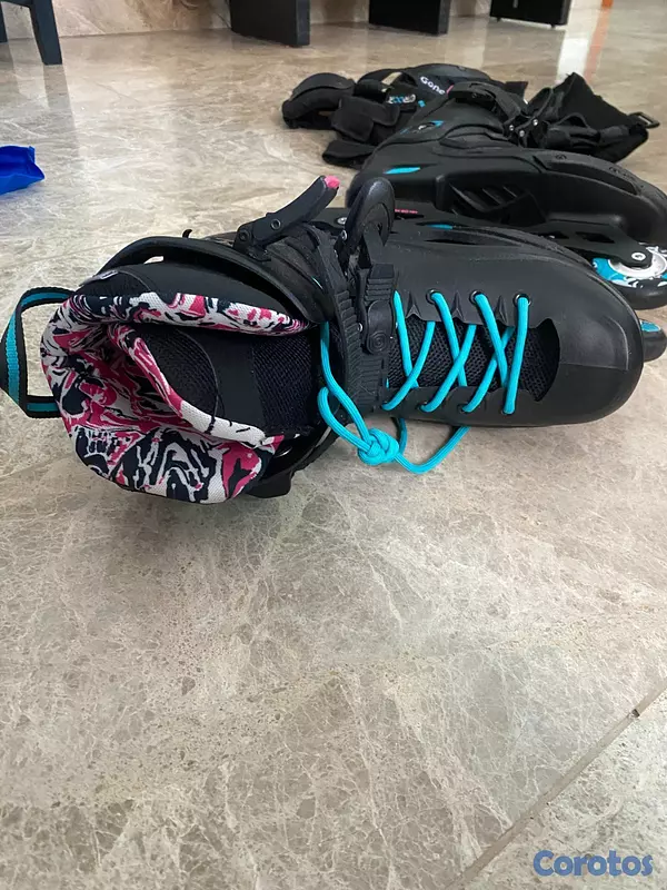 Artículos Deportivos - Combo patines Rollerblade + casco + protecciones 5