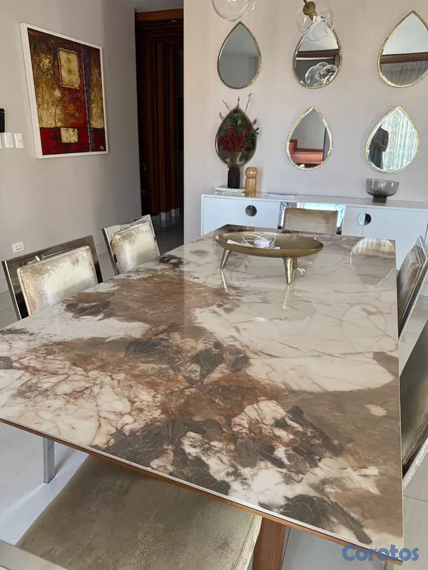 muebles y colchones - Sillas de lujo en acero inoxidable  3