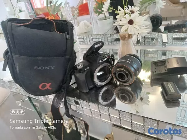 camaras y audio - CAMARA FOTOGRAFICA SONY A 30 REFLEX CASI NUEVA 7